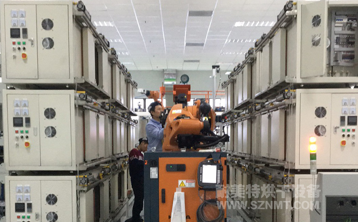 機械手自動抓取,新能源汽車驅(qū)動電機烘干線 機械手自動抓取,新能源汽車驅(qū)動電機烘干線